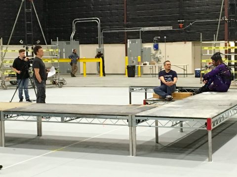 avengers infinity war josh brolin set