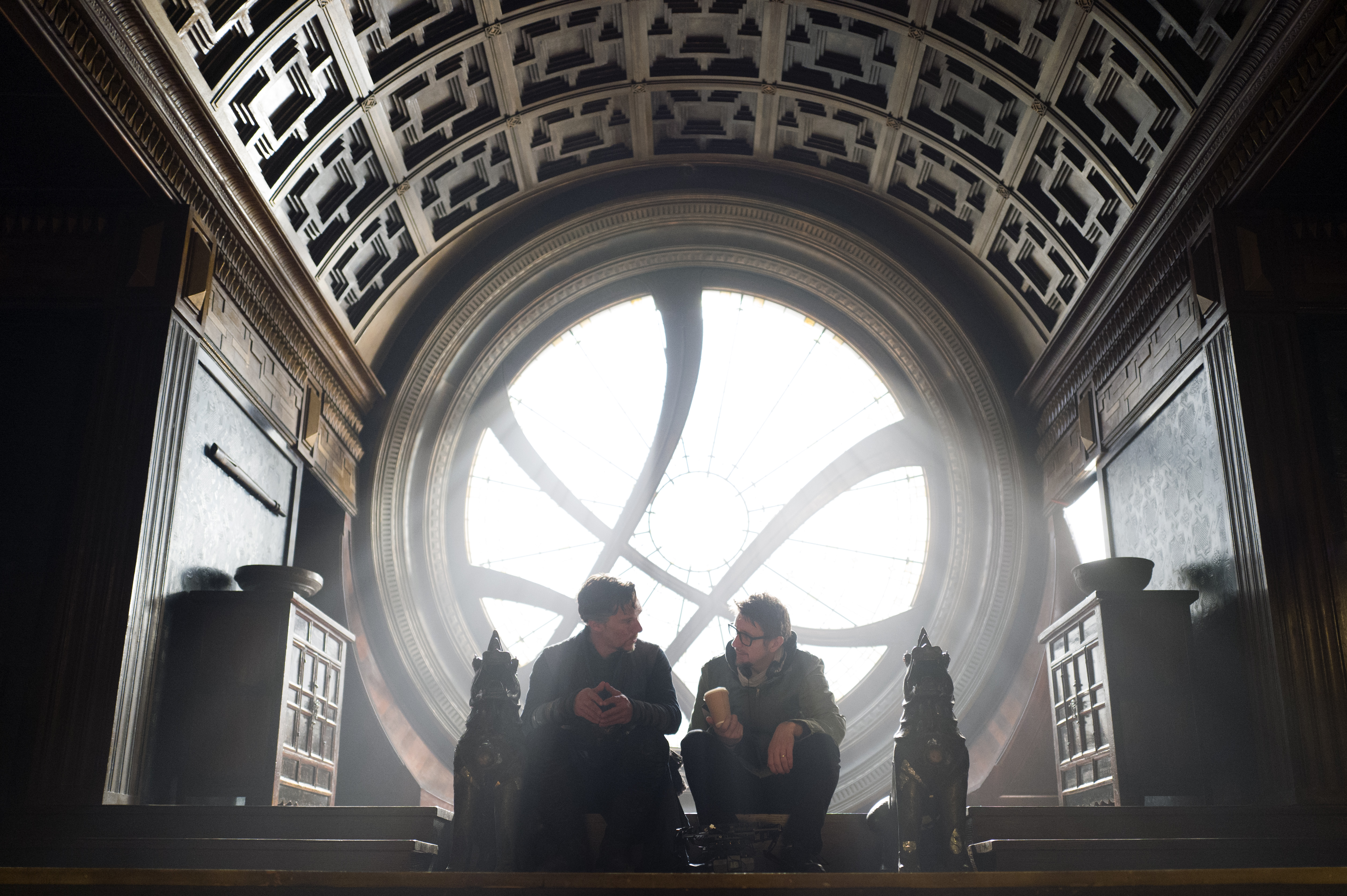 Doctor Strange: Benedict Cumberbatch y Scott Derrickson