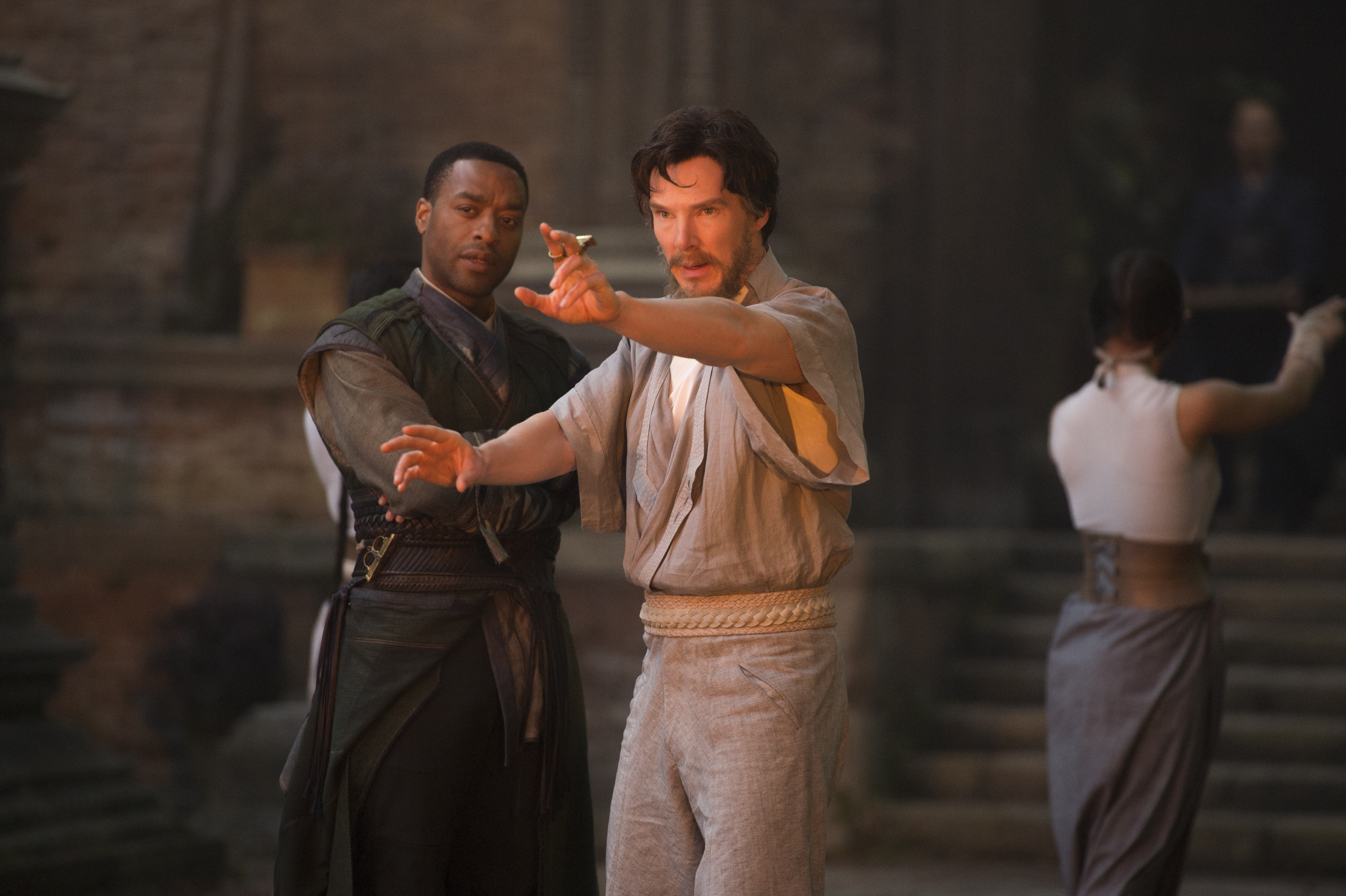 Doctor Strange: Benedict Cumberbatch y Chiwetel Ejiofor