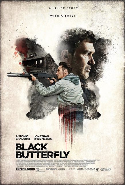 poster black butterfly